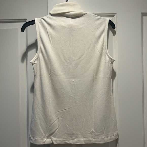 Banana Republic soft luxe women’s sleeveless sweater turtleneck - Picture 4 of 4